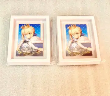 fgo 아트 프레임 컬렉션 세트 세이버 아르토리아