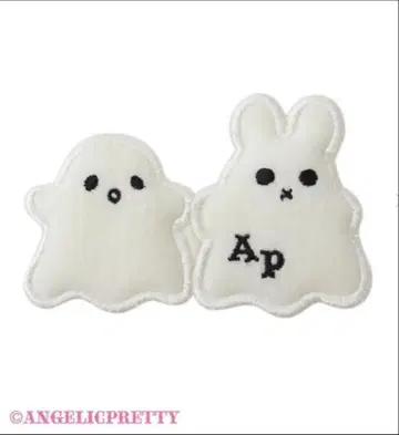 마쉬멜로우 유령 와펜 클립