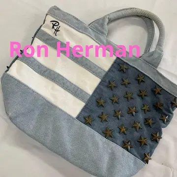 Ron Herman 데님 토트백 스터드 #C3128