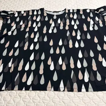 마리메꼬 marimekko 드롭 패턴 반팔 티셔츠