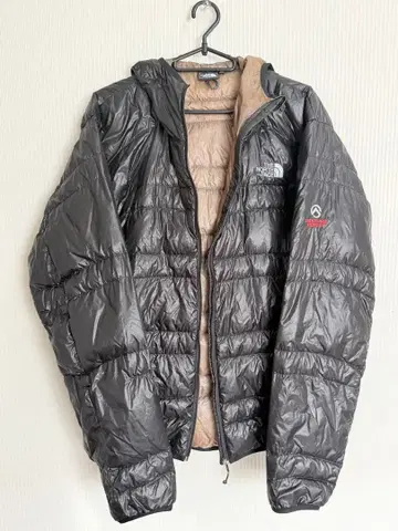 레어 중고 THE NORTH FACE XL 블랙 다운 nd18971