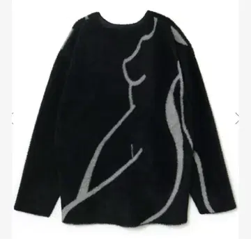 Melt the lady 뉘앙스 바디 헤비 니트 상의