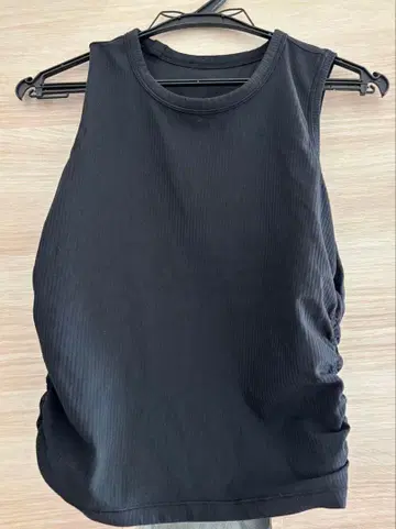 Lululemon All It Takes 리브 Nulu 탱크탑