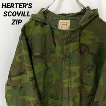 N-5946 60's HERTER'S 빈티지 카모 헌팅 자켓 L