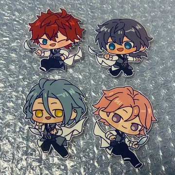 앙스타 중국 레몬 라이트 4주년 스티커 Crazy:B 1