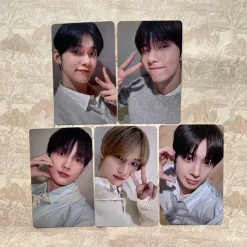 TXT 신규 가입 소개 EP. 2 팬클럽 FC 트레이딩 카드 5장