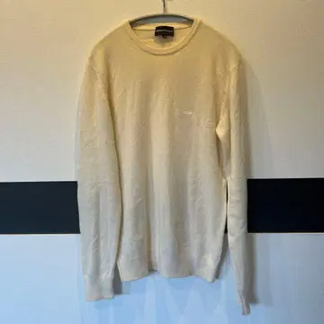 EMPORIO ARMANI 아이보리 스웨터 46