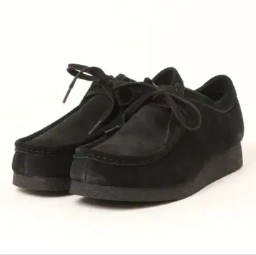 [ 새상품급 ] Clarks 클락스 왈라비 에보 워터프루프 블랙 26