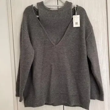 hellam 앙상블풍 V넥 니트