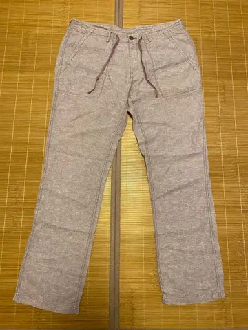 patagonia 린넨 팬츠 라이트 그레이