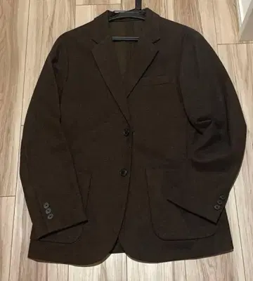 [ UNIQLO ] 새상품급 브라운 자켓 M 안감 있음