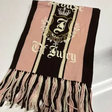 JUICY couture 니트 로고 머플러