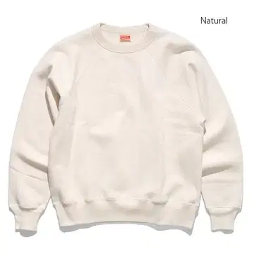Healthknit 빈티지 신카 맨투맨 맨투맨 Natural