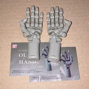 1/3 SCALE 가동 손목 OLIVE HAND grey 양손 세트
