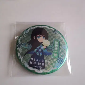 니지겐노모리 귀멸의 칼날 네온 캔뱃지 토키토 무이치로
