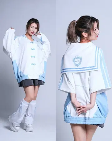 [새상품급] 택 포함 THICC PSYNYXX 세일러 차이나 저지