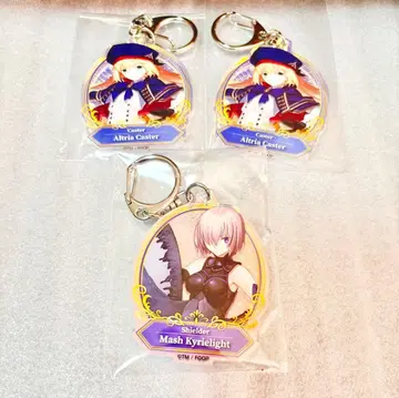 fgo 오로라 아크릴 키링 세트 캐스터리아 아르토리아