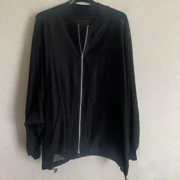 Mal. 시어 블루종 미사용 블랙