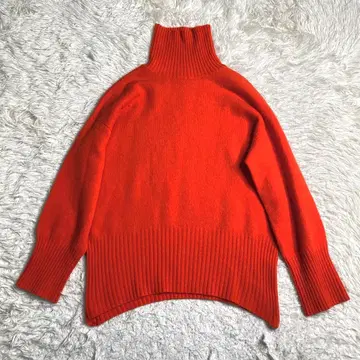 새상품급 Spick&Span 현행 니트 캐시미어 터틀넥 23AW