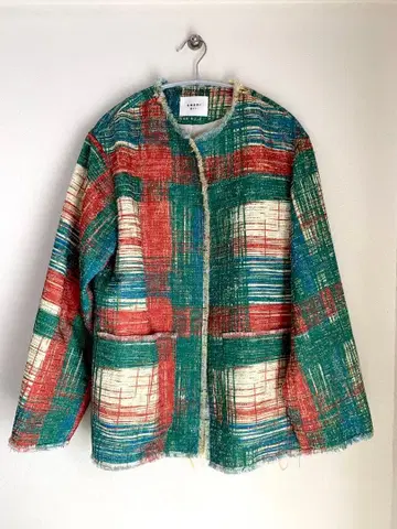 Ameri LADY LIKE PRINT TWEEDS JACKET