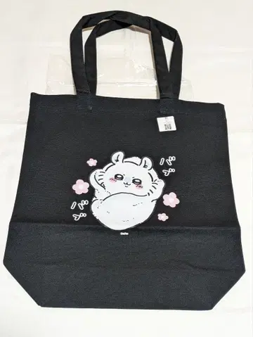 치이카와 (먼작귀) 토트백 M 모몽가 아기 블랙