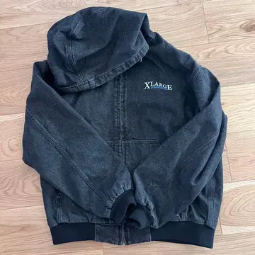 XLARGE 아우터 데님 블랙 l