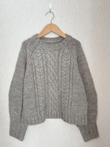 STRAWBERRY-FIELDS 숏 기장 니트