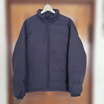 Three quarter 퍼플 다운 자켓 LL