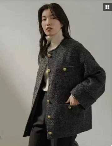 Loungedress 트위드 자켓