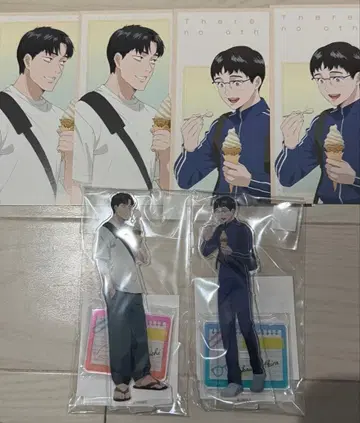 꿈중사, 키미니. 아크릴 스탠드 세트 와야마 야마