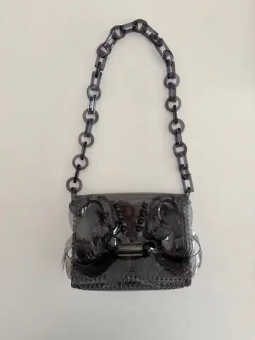 마메 쿠로고우치 PVC 백 블랙