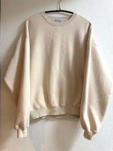 [인기] SeaRoomlynn VOLUME 맨투맨 풀오버 베이지