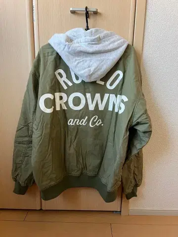 RODEO CROWNS 블루종 (후드 탈부착 가능)