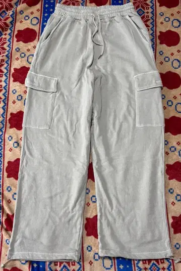 큐브 슈가 에보 맨투맨 카고 팬츠