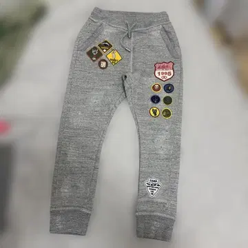Dsquared2 패치 그레이 스웨트 팬츠 xxs