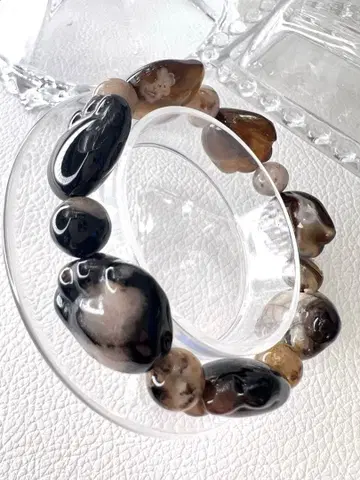 블랙 벚꽃 마노 육구 수호