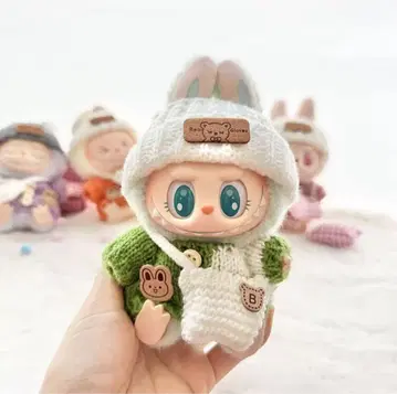 labubu 러브러브 누이 의류 3종 세트