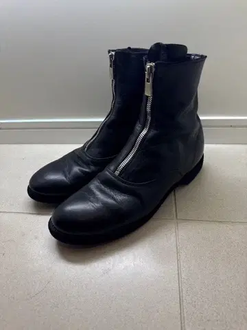 Guidi 210 지퍼 앵클부츠 구이디