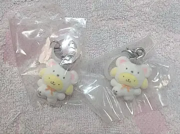 새상품 미개봉 산리오 메지루시 액세서리 복슬복슬 폼폼푸딩 2개