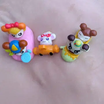 애니메이션 캐릭터 미니카 세트