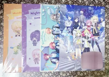 프로세카 산리오 클리어 파일 묶음 판매 니고 원더쇼 신문