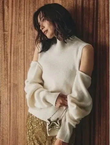 FRAY I.D 레이어드 니트 풀오버