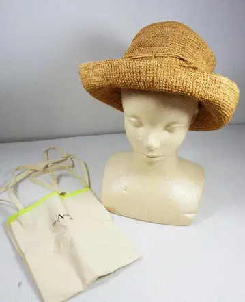 Sans Arcidet 산아르시데 여성용 라피아 햇 파니