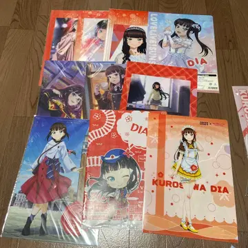 러브 라이브 선샤인 쿠로사와 다이아 클리어 파일 묶음 판매