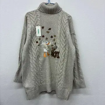 Disney 도널드 덕 플루토 스웨터 S 9