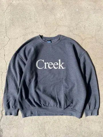 Creek 로고 맨투맨 XL