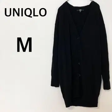 유니클로 UNIQLO 니트 가디건 [ M ] V넥 울 100%
