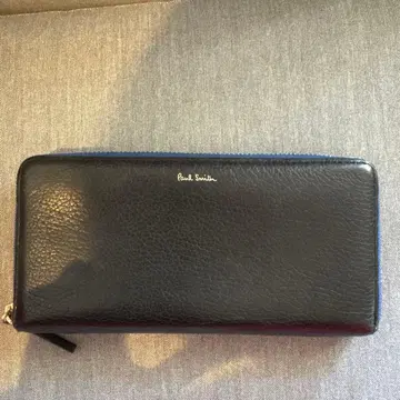 [ 가격 협의 가능 ] Paul Smith 블랙 가죽 장지갑