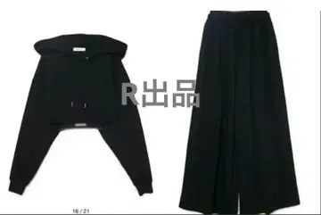 Melt the lady 레이어드 릴랙스 상의 롱 팬츠