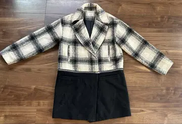 EGOIST EGOIST 체크 무늬 체스터 코트 코트